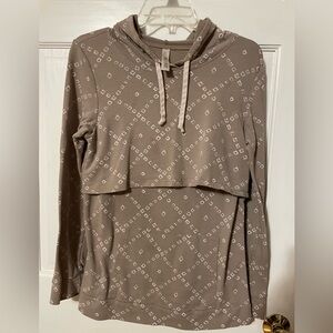 Latched Mama Cloud Nursing Hoodie - Taupe